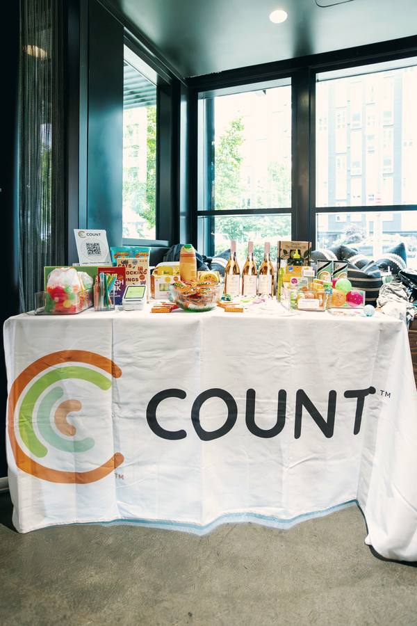 The COUNT booth at WAVE-Seattle